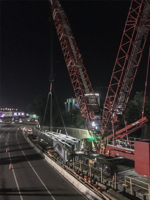 Steel Erection for New Exit 7 to New LGA