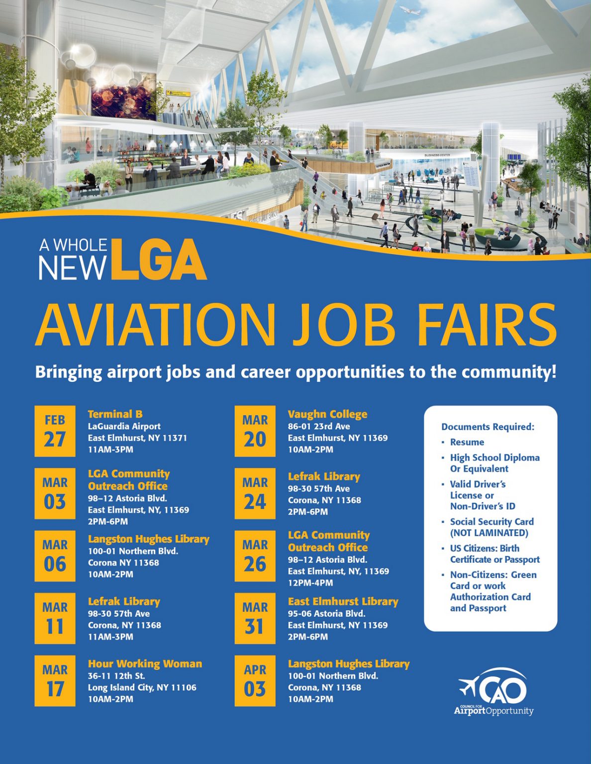Job Fair LaGuardia Redevelopment