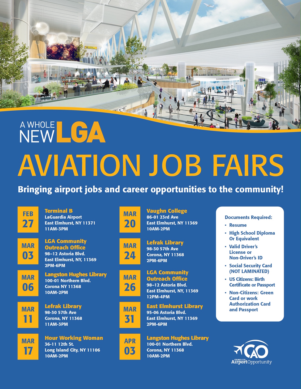 Job Fair LaGuardia Redevelopment