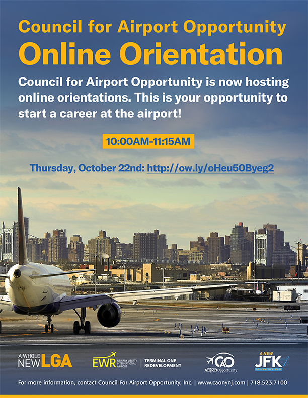 CAO Orientation flyer Oct 22