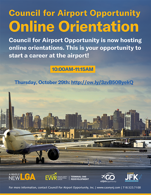 CAO Orientation flyer Oct 29