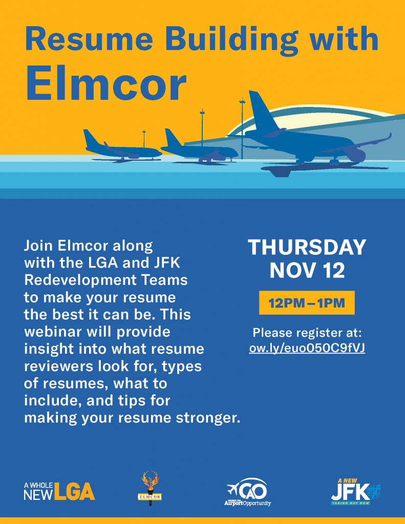 Elmcor Resume Building Nov 12