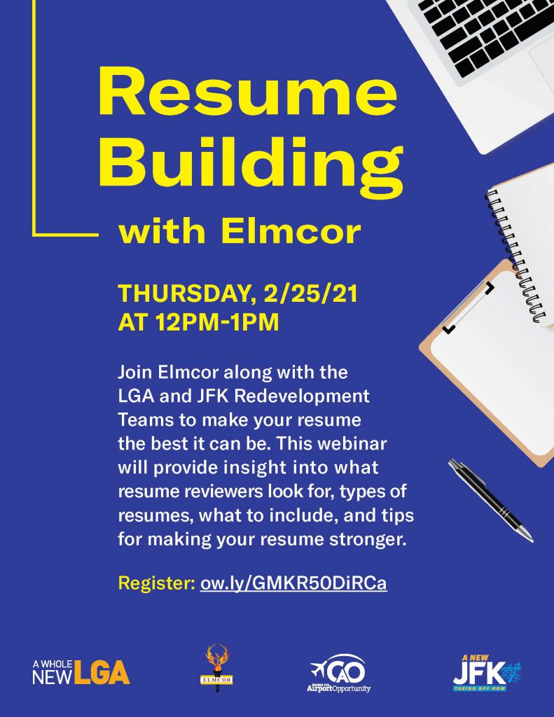 Resume Building Flyer