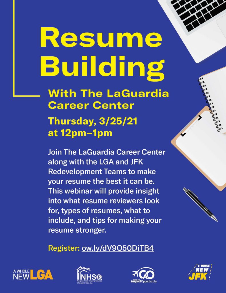 Resume Building March 25