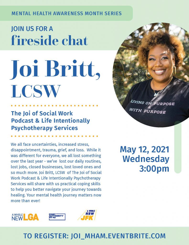 Joi Britt May 12 Fireside Chat