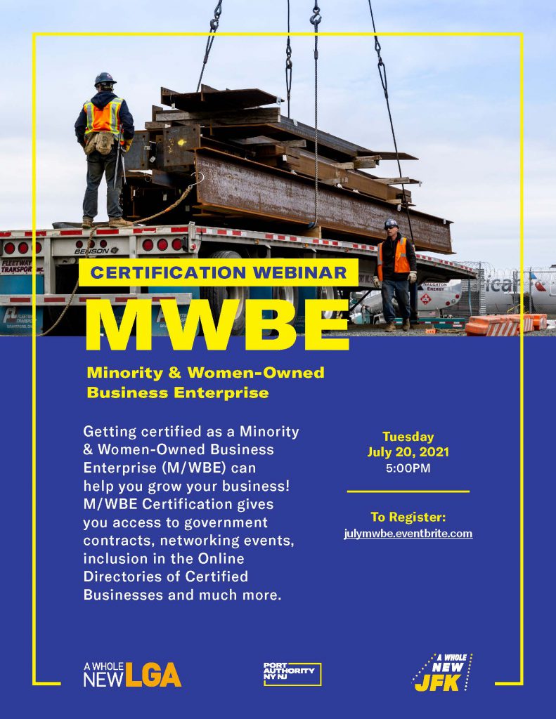 MWBE July 2021 flyer